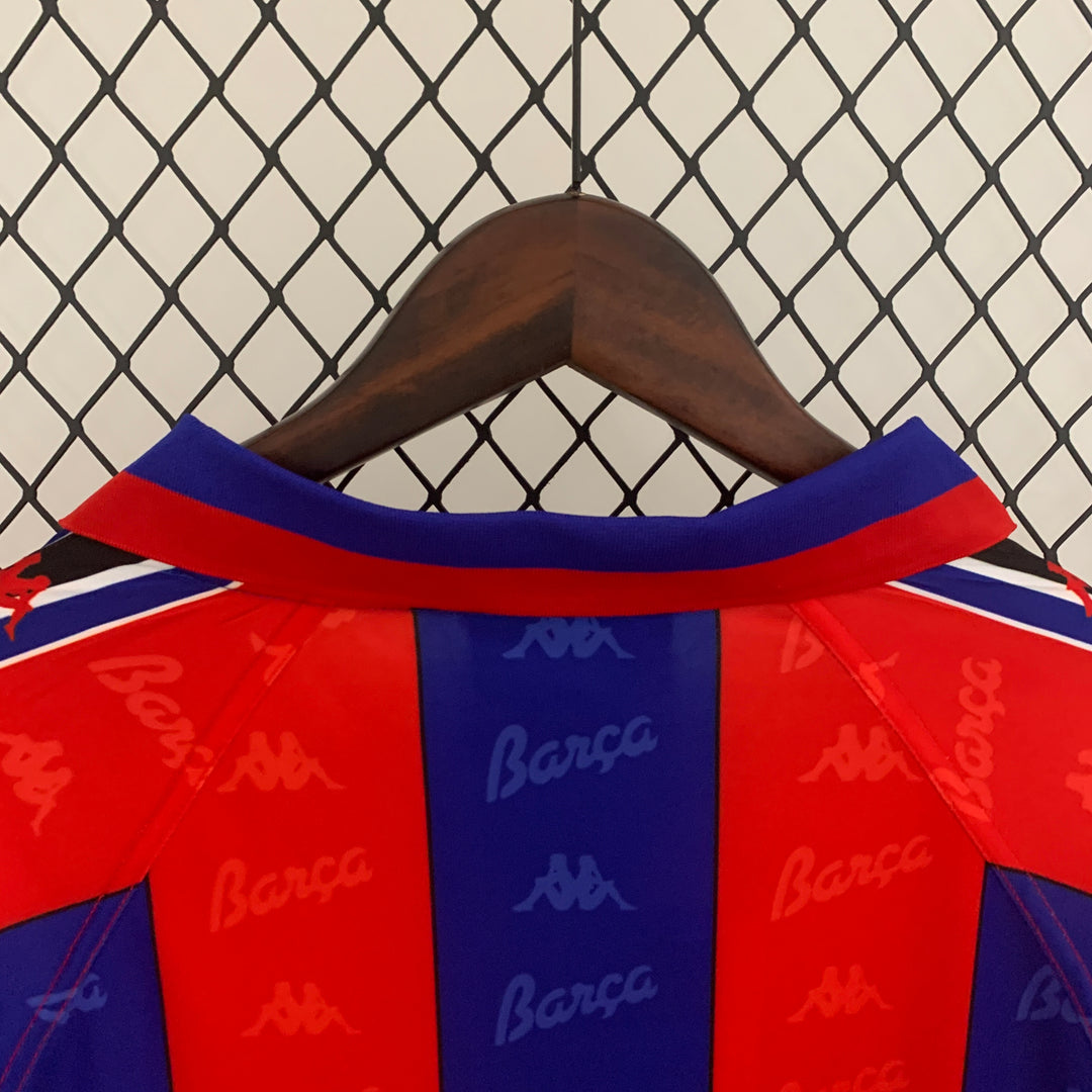 BARCELONA 1996 - 1997 HJEMME TRØJE LANGÆRMET
