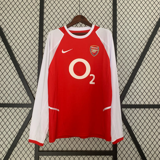 ARSENAL 2002 - 2003 HJEMME TRØJE LANG ÆRMET