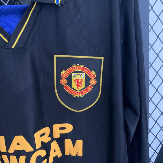 MANCHESTER UNITED 1994 - 1995 UDEBANETRØJE LANGÆRMET