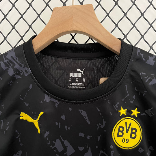 BORUSSIA DORTMUND 2023 - 2024 UDEBANE TRØJE FOR BØRN