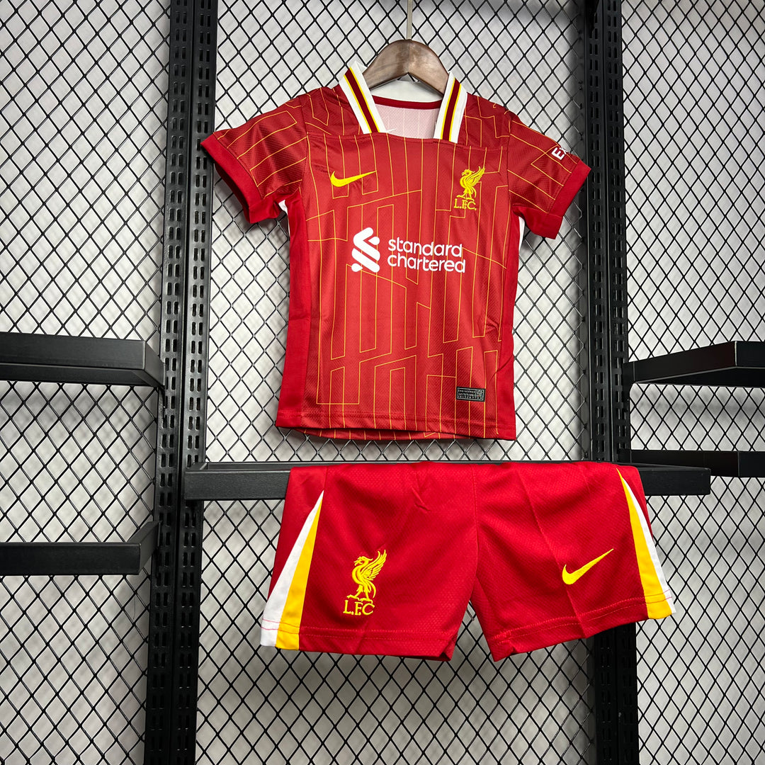 LIVERPOOL 2024 - 2025 HJEMME TRØJE FOR BØRN