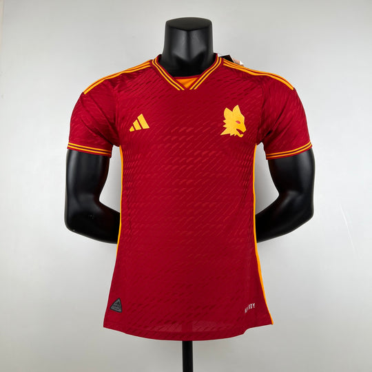 AS ROMA 2023 - 2024 HJEMME TRØJE PLAYER EDITION