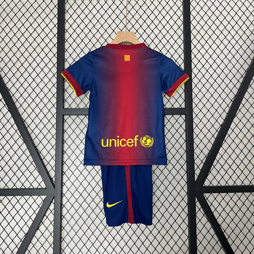 BARCELONA 2012 - 2013 HJEMME TRØJE FOR BØRN