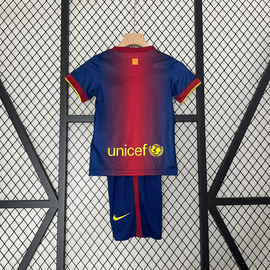 BARCELONA 2012 - 2013 HJEMME TRØJE FOR BØRN