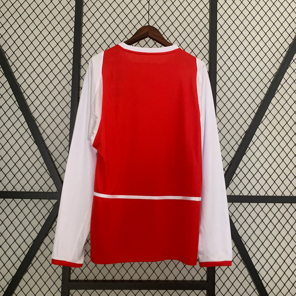 ARSENAL 2002 - 2003 HJEMME TRØJE LANG ÆRMET