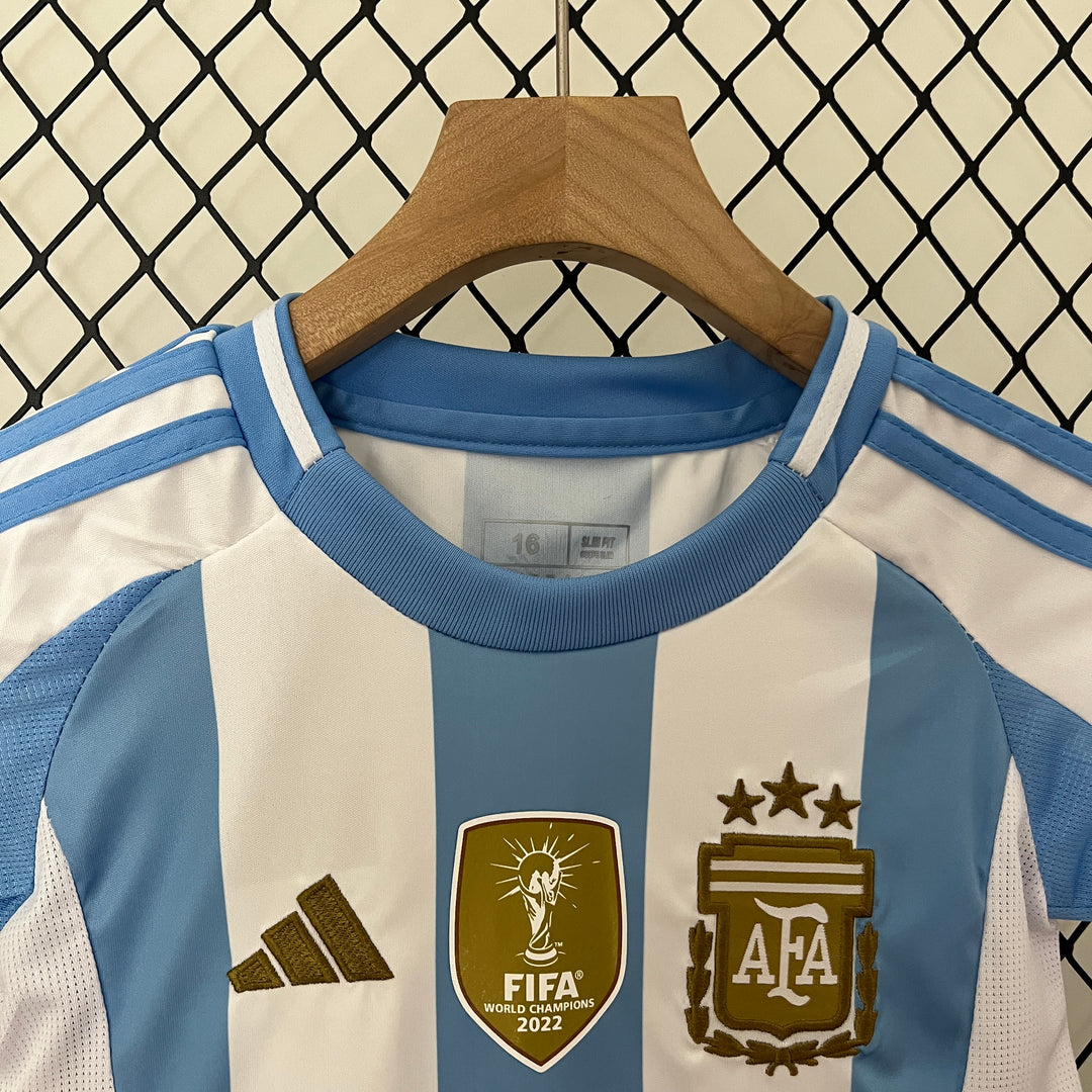 Argentina 2024 HJEMME TRØJE FOR BØRN