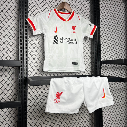 LIVERPOOL 2024 - 2025 TREDJE TRØJE FOR BØRN