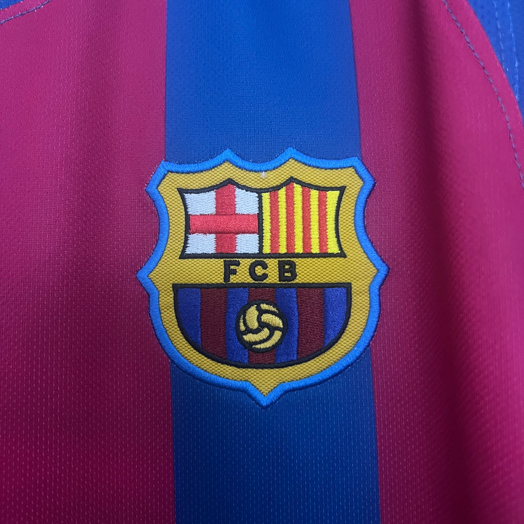 BARCELONA 2005 - 2006 HJEMME TRØJE