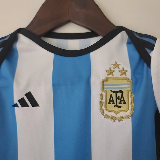 Argentina VM 2022 HJEMME TRØJE FOR BABY