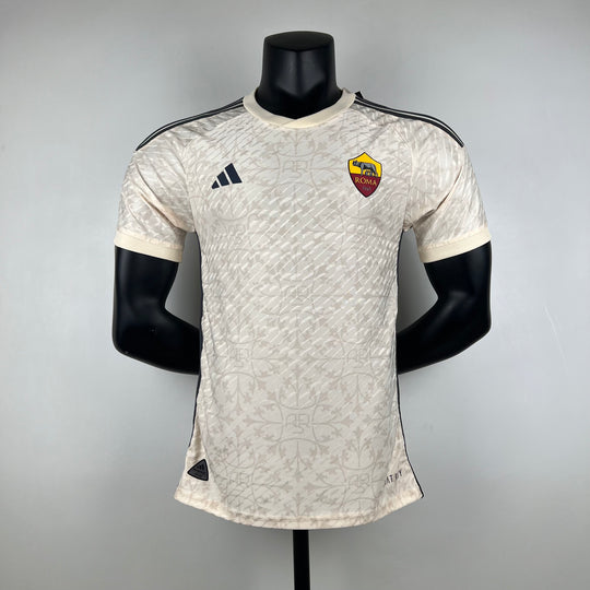 AS ROMA 2023 - 2024 UDEBANE TRØJE PLAYER EDITION