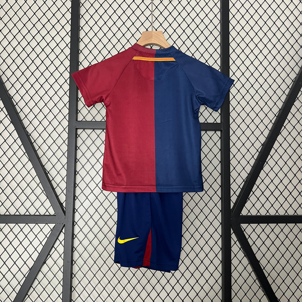 BARCELONA 2008 - 2009 HJEMME TRØJE FOR BØRN