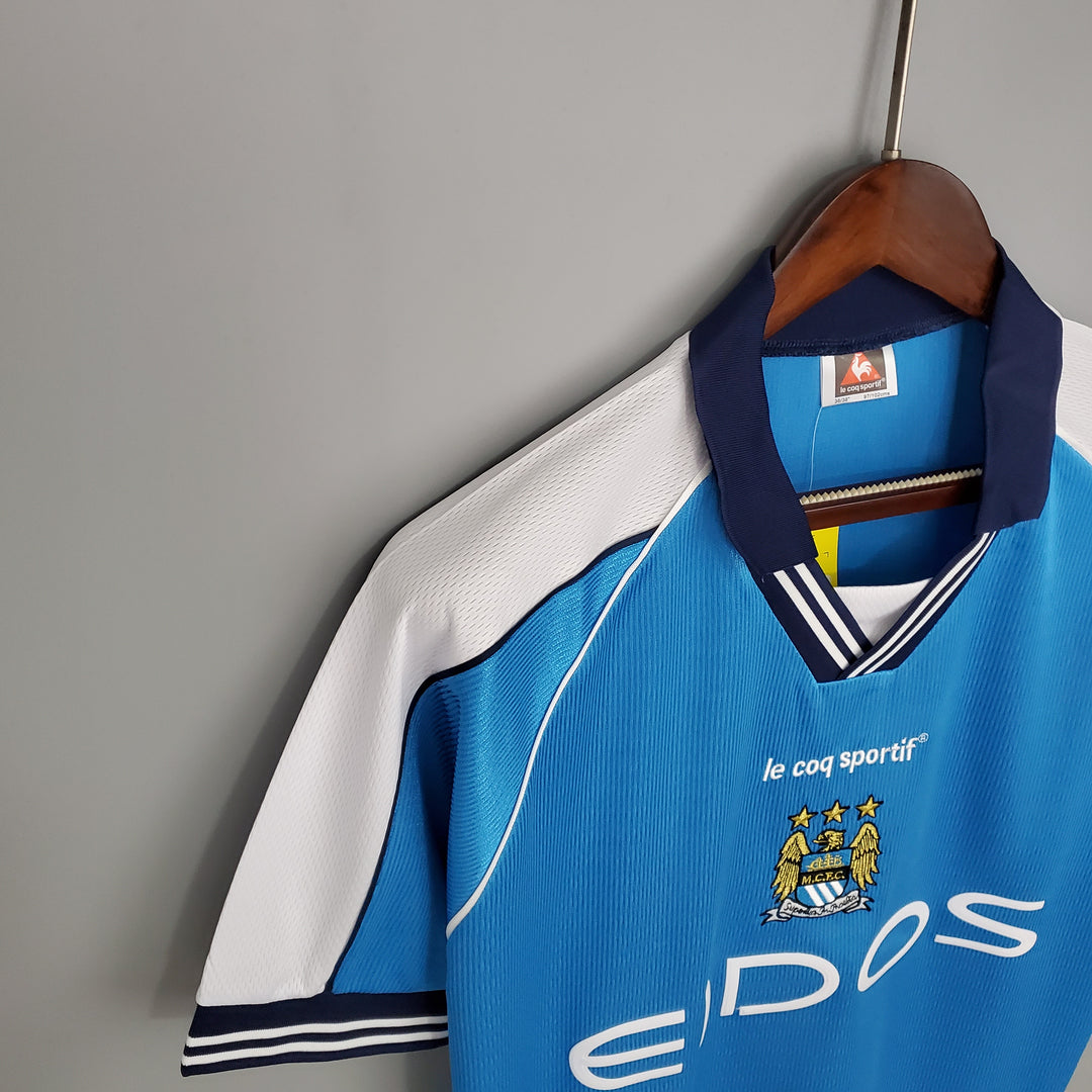 MANCHESTER CITY 1999 - 2000 HJEMME TRØJE