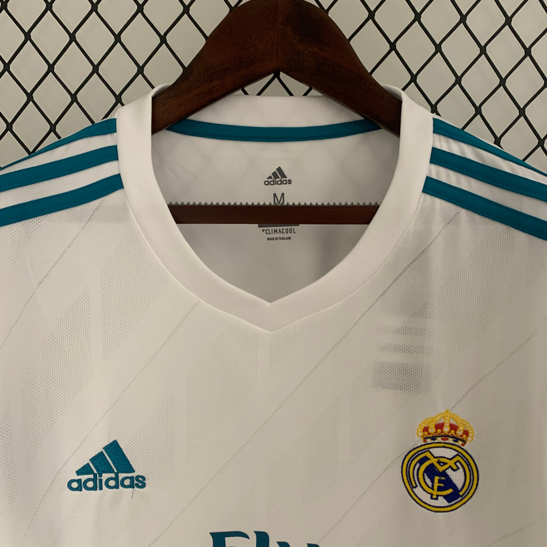 REAL MADRID 2017 - 2018 HJEMME TRØJE LANGÆRMET