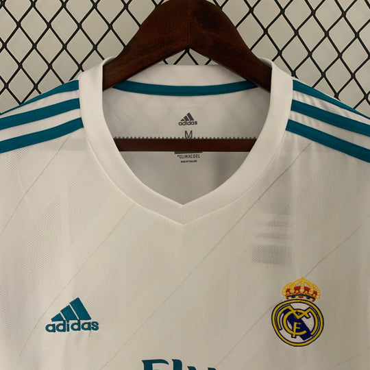 REAL MADRID 2017 - 2018 HJEMME TRØJE LANGÆRMET