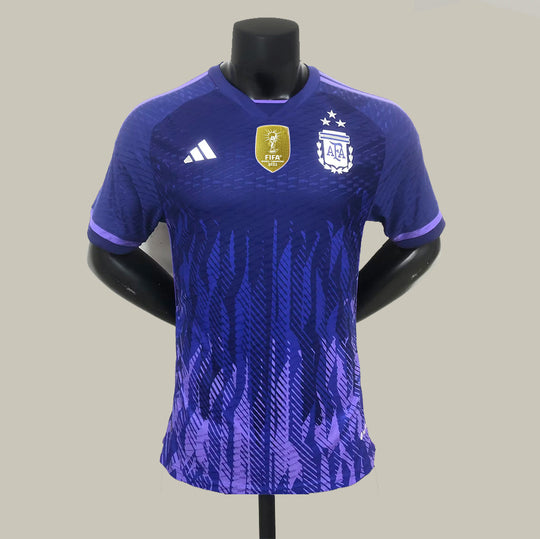 Argentina VM 2022 UDEBANE TRØJE PLAYER EDITION