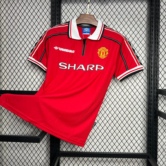 MANCHESTER UNITED 1998 - 1999 HJEMME TRØJE