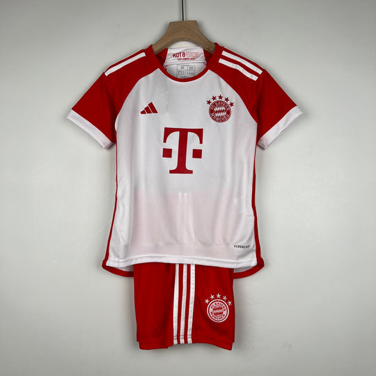 BAYERN MUNICH 2023 - 2024 HJEMME TRØJE TIL BØRN