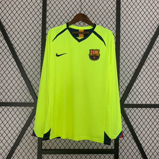 BARCELONA 2005 - 2006 UDEBANE TRØJE LANGÆRMET