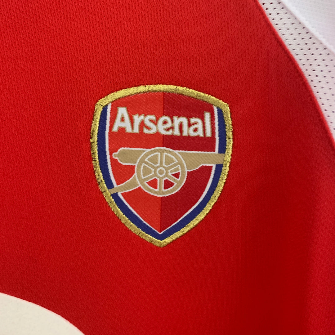 ARSENAL 2002 - 2003 HJEMME TRØJE LANG ÆRMET