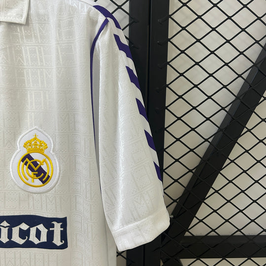 REAL MADRID 1989-1990 HJEMME TRØJE
