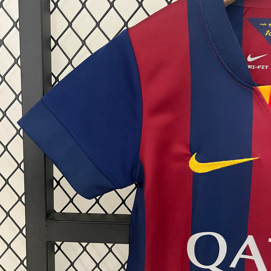 BARCELONA 2014 - 2015 HJEMME TRØJE FOR BØRN