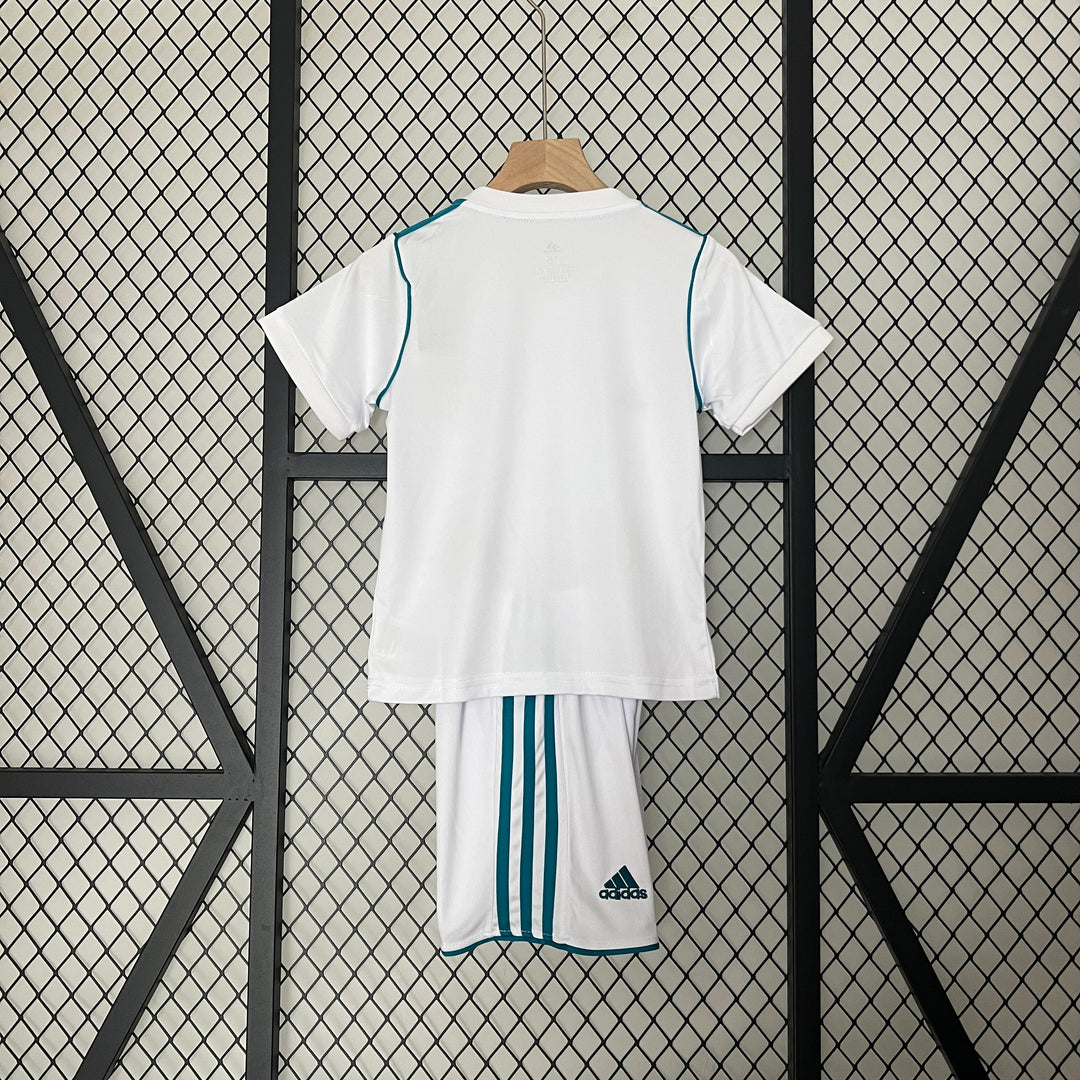 REAL MADRID 2017 - 2018 HJEMME TRØJE FOR BØRN