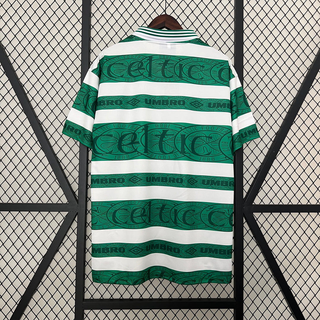 CELTIC 1995 - 1996 HJEMME TRØJE