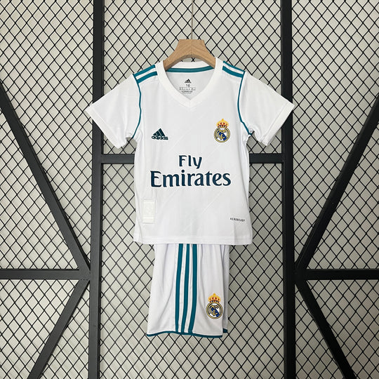 REAL MADRID 2017 - 2018 HJEMME TRØJE FOR BØRN