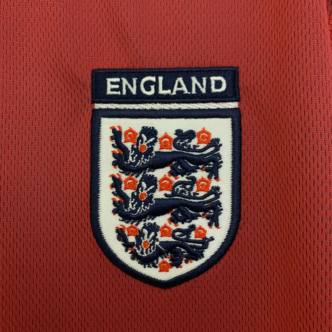 ENGLAND 2002 VM UDEBANE TRØJE