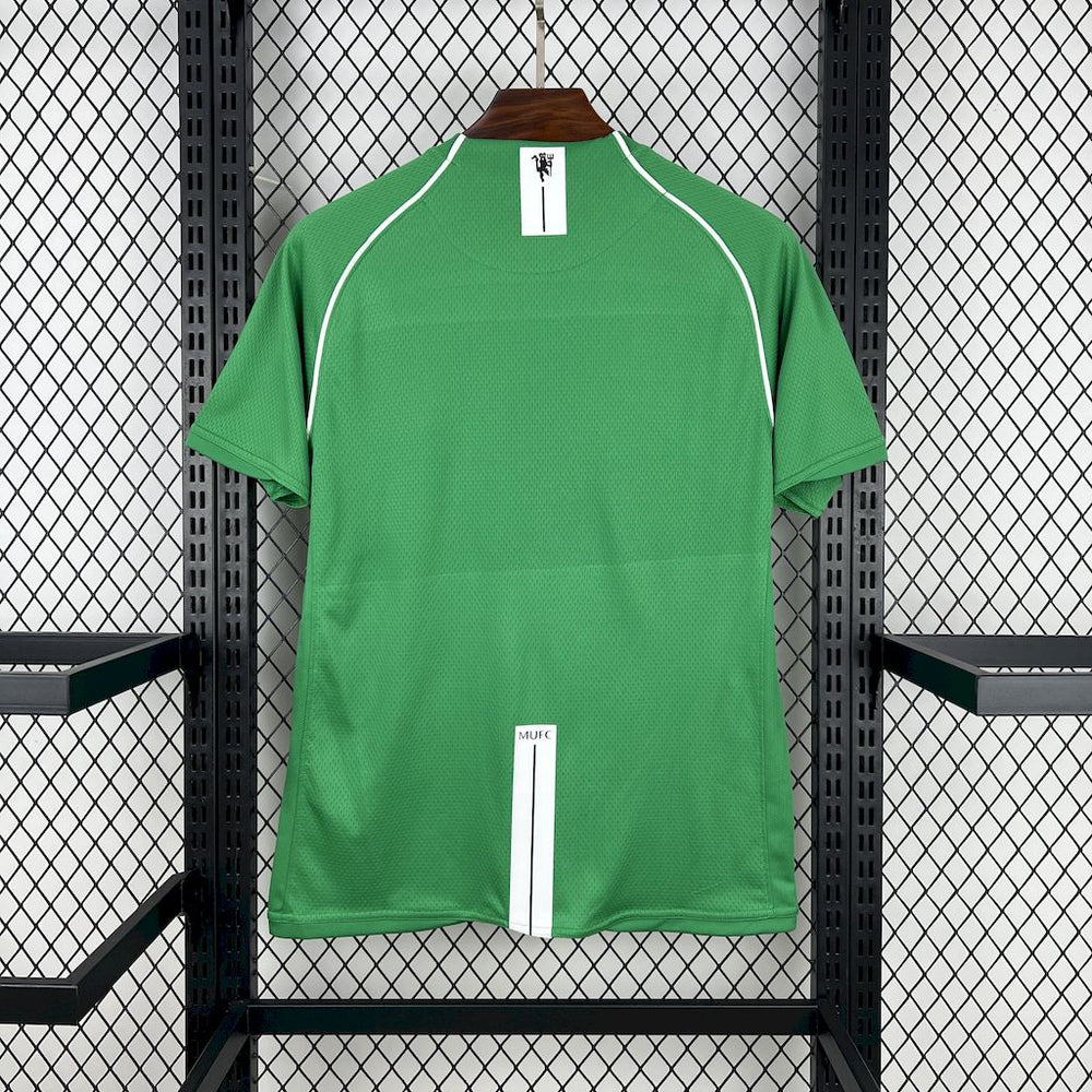 Manchester United 2007-2008 Keeperdrakt Kortermet
