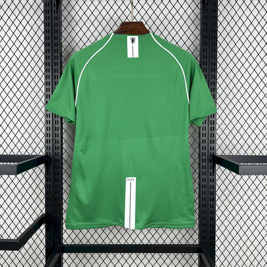 Manchester United 2007-2008 Keeperdrakt Kortermet