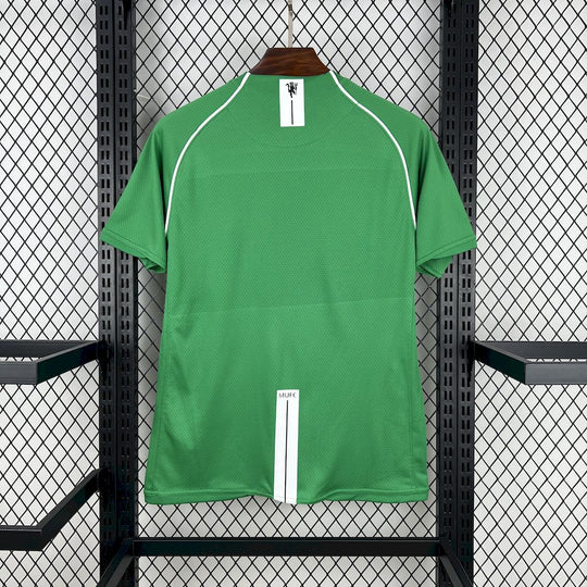 Manchester United 2007-2008 Keeperdrakt Kortermet