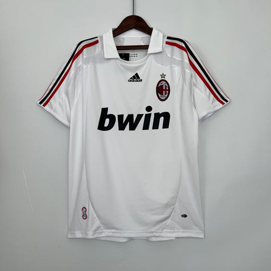 AC MILAN 2007 - 2008 UDEBANE TRØJE