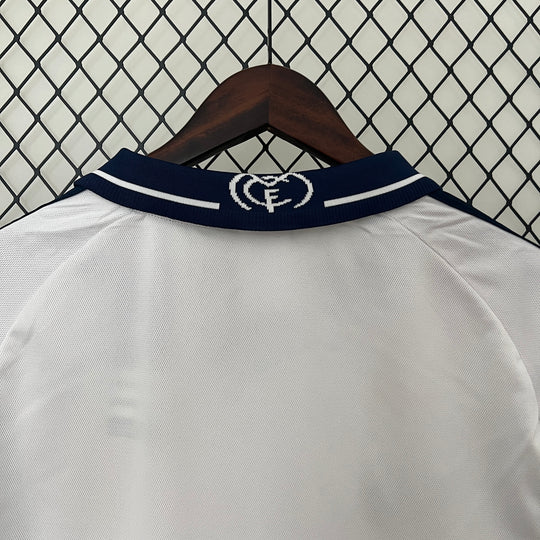 REAL MADRID 2000 - 2001 HJEMME TRØJE LANGÆRMET