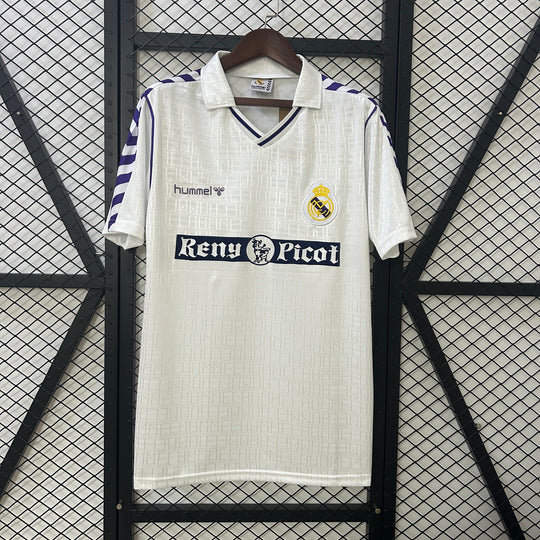 REAL MADRID 1989-1990 HJEMME TRØJE