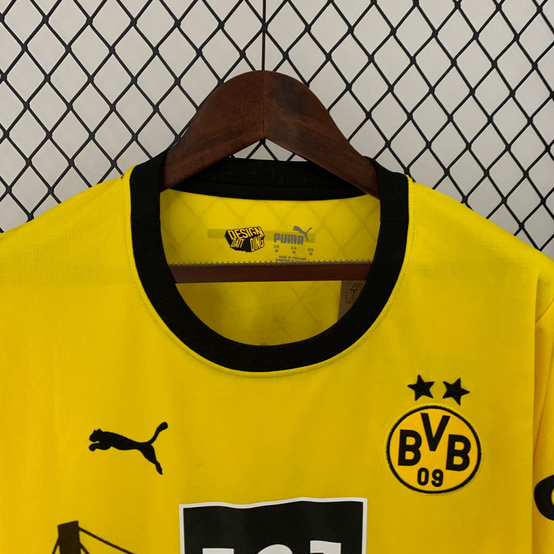 BORUSSIA DORTMUND 2023 - 2024 HJEMME TRØJE LANGÆRMET