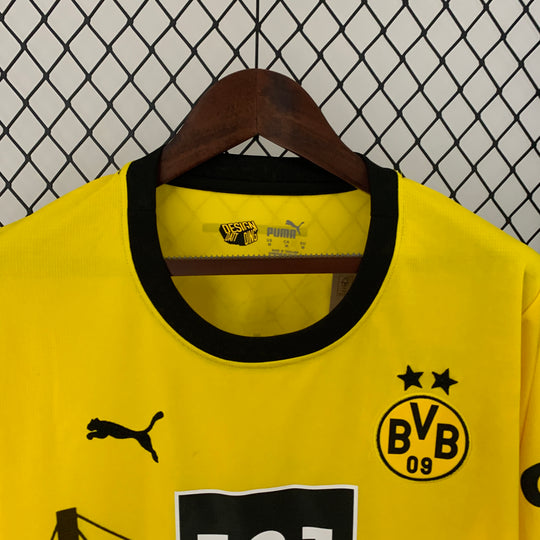 BORUSSIA DORTMUND 2023 - 2024 HJEMME TRØJE LANGÆRMET