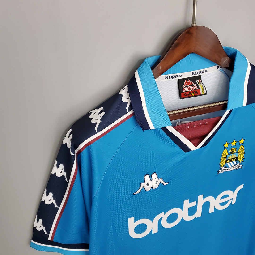 MANCHESTER CITY 1997 - 1998 HJEMME TRØJE