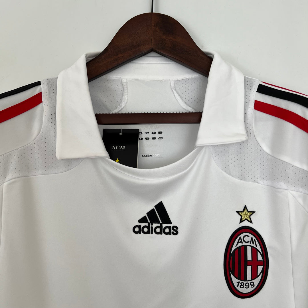 AC MILAN 2007 - 2008 UDEBANE TRØJE