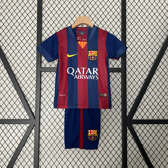 BARCELONA 2014 - 2015 HJEMME TRØJE FOR BØRN
