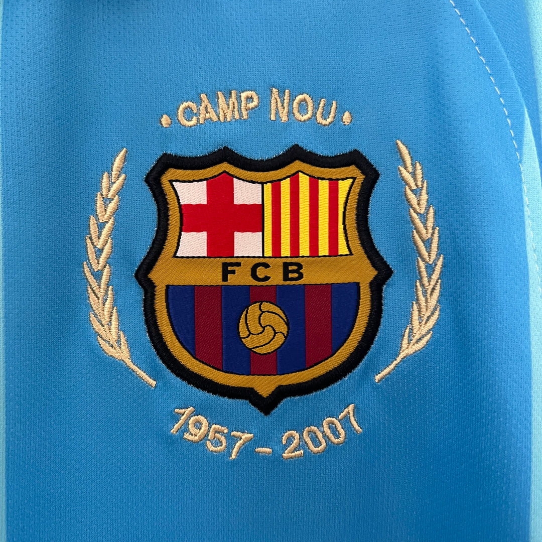 BARCELONA 2007 - 2008 UDEBANE TRØJE