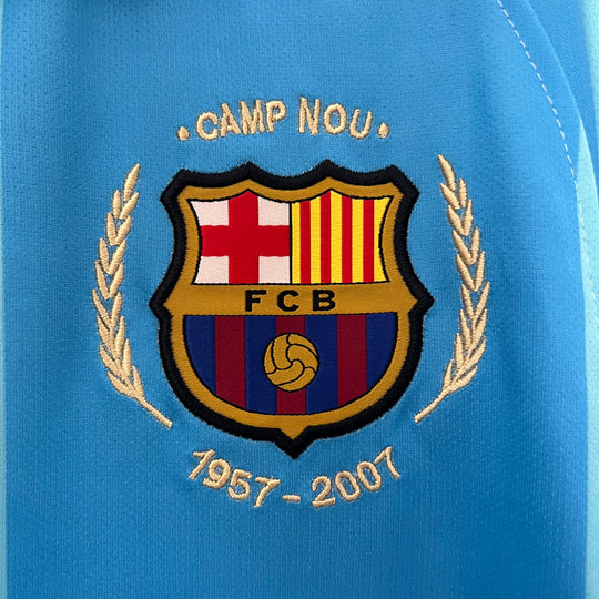 BARCELONA 2007 - 2008 UDEBANE TRØJE