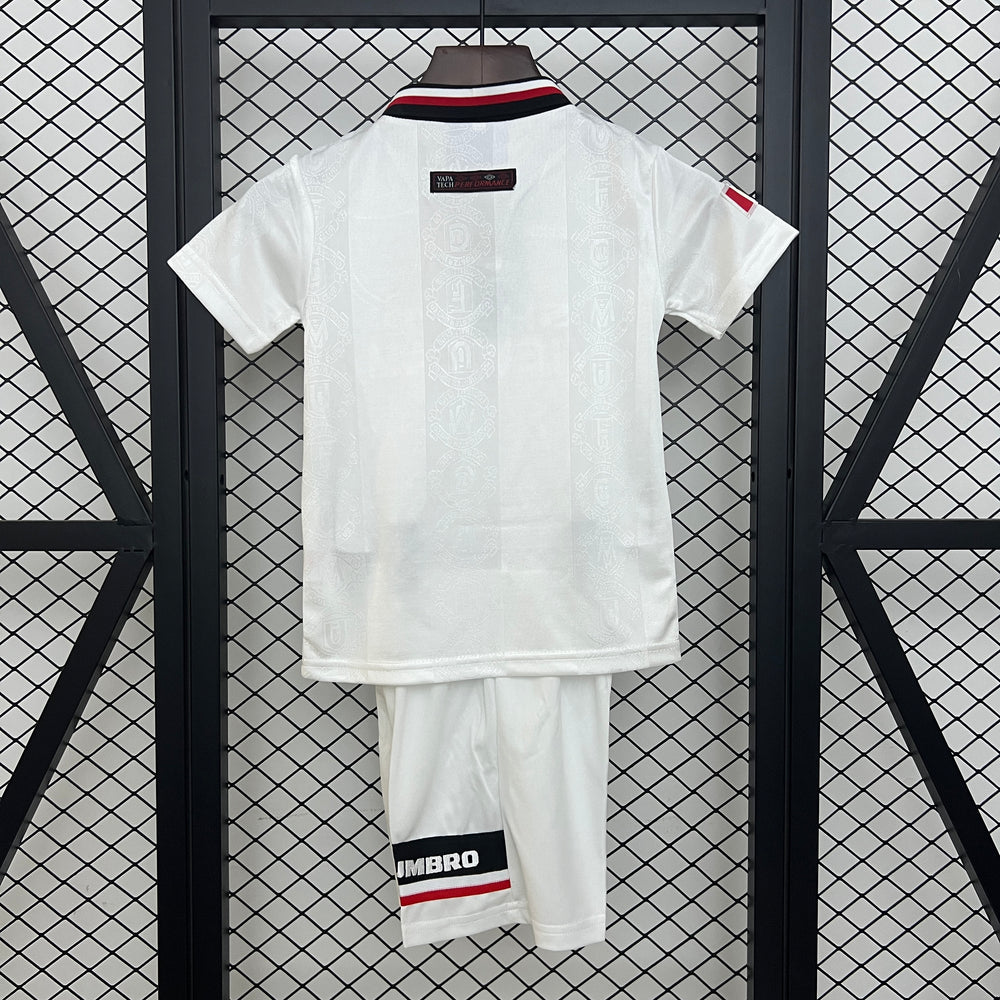Manchester United 1997-1998 UDEBANE TRØJE FOR BØRN