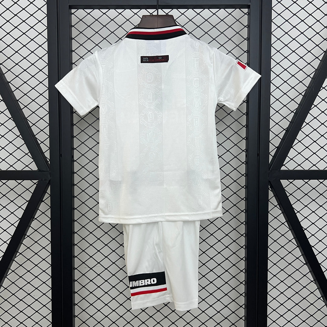 Manchester United 1997-1998 UDEBANE TRØJE FOR BØRN