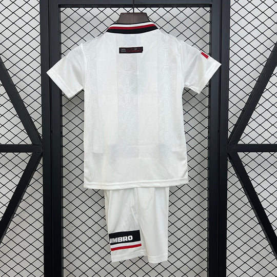 Manchester United 1997-1998 UDEBANE TRØJE FOR BØRN