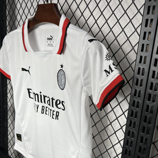 AC MILAN 2024 - 2025 UDEBANE TRØJE FOR BØRN