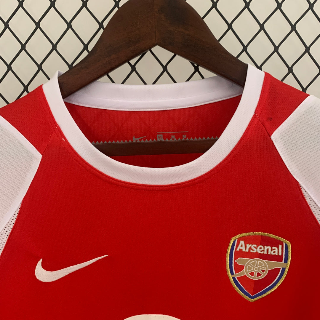 ARSENAL 2002 - 2003 HJEMME TRØJE LANG ÆRMET