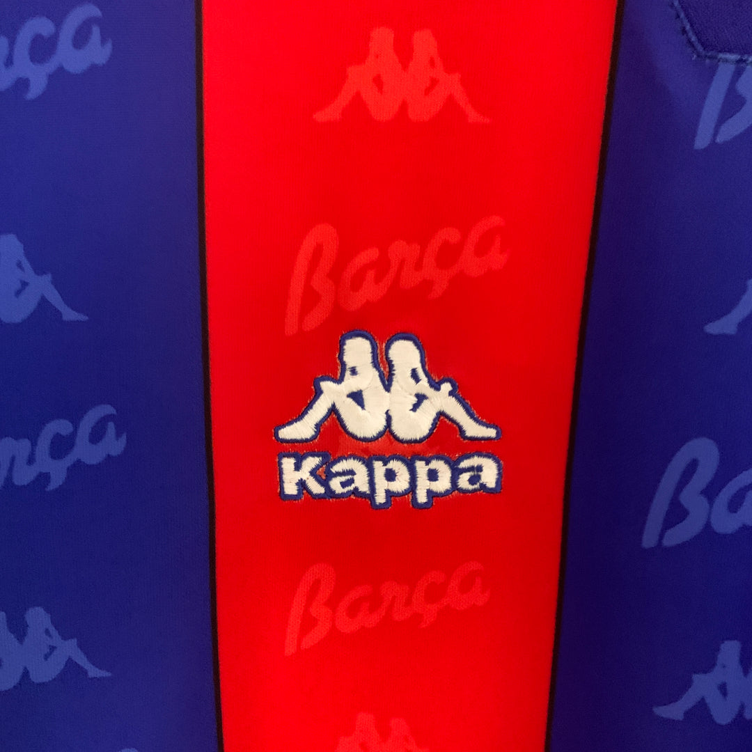 BARCELONA 1996 - 1997 HJEMME TRØJE LANGÆRMET