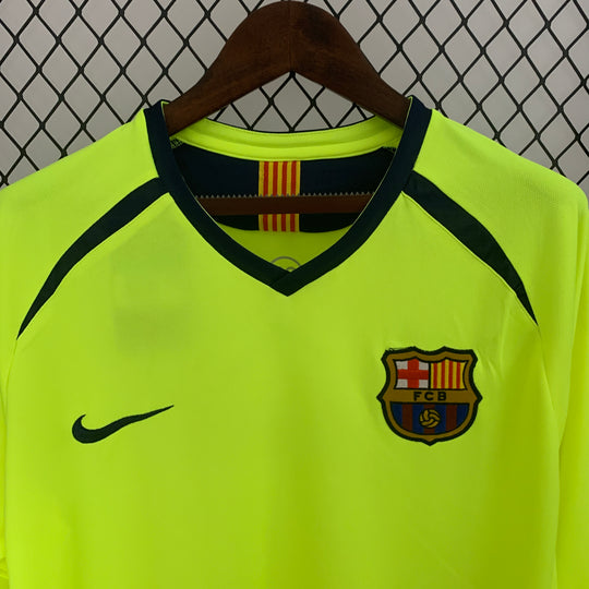 BARCELONA 2005 - 2006 UDEBANE TRØJE LANGÆRMET