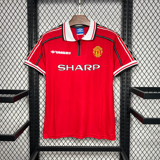 MANCHESTER UNITED 1998 - 1999 HJEMME TRØJE